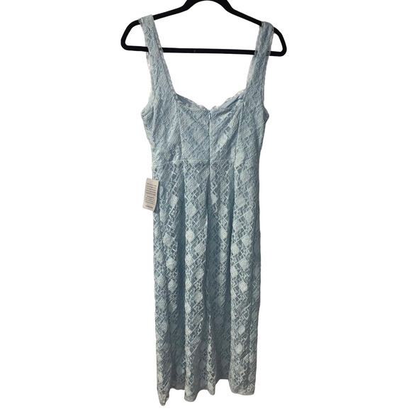 ASTR The Label Women's Corset Lace Sheath Dress Size M Blue NEW Going Out Party - Picture 3 of 12